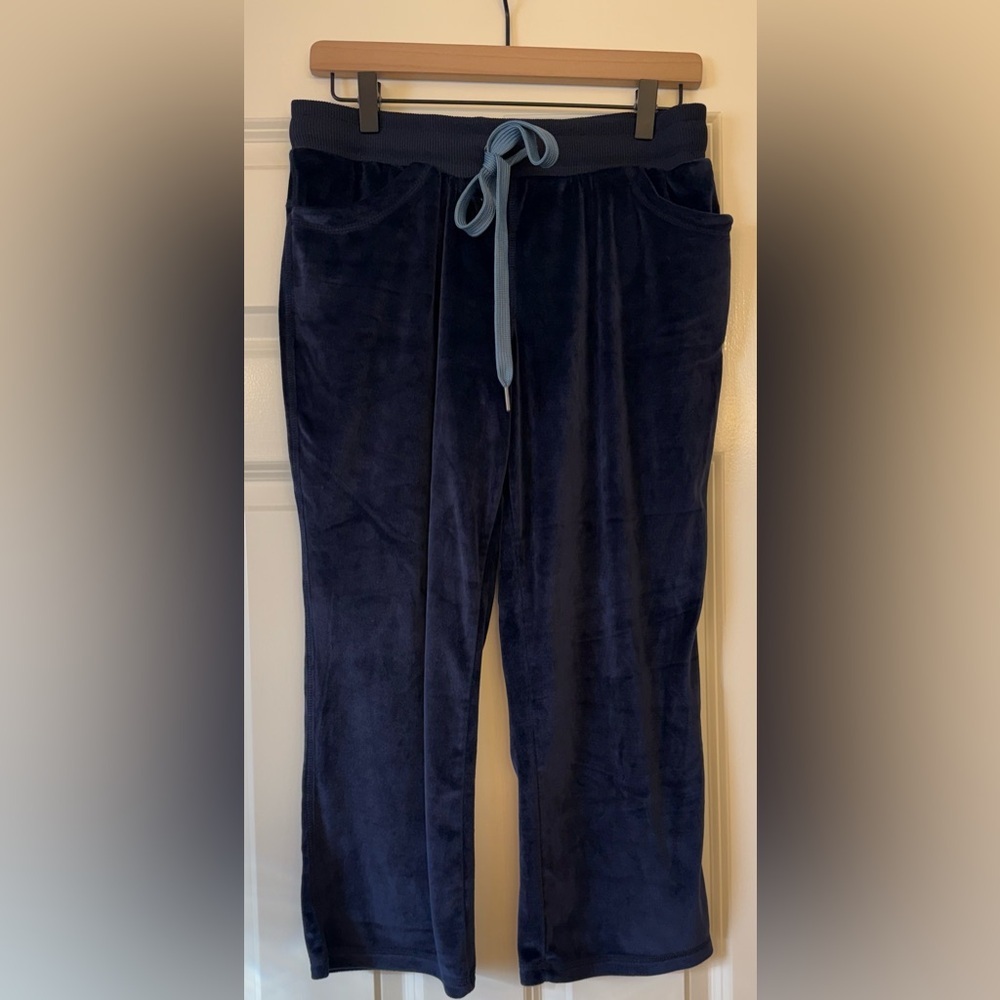 LuLaRoe Crystal Cozy Pant Navy Blue Size Small